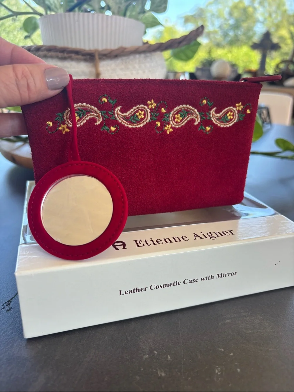 Etienne Aigner rich suede